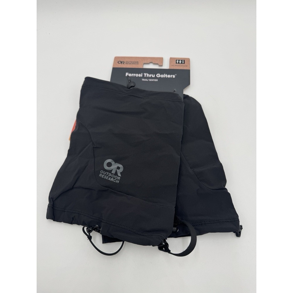 Outdoor Research Ferrosi Thru Gaiter Unisex Medium Black NWT